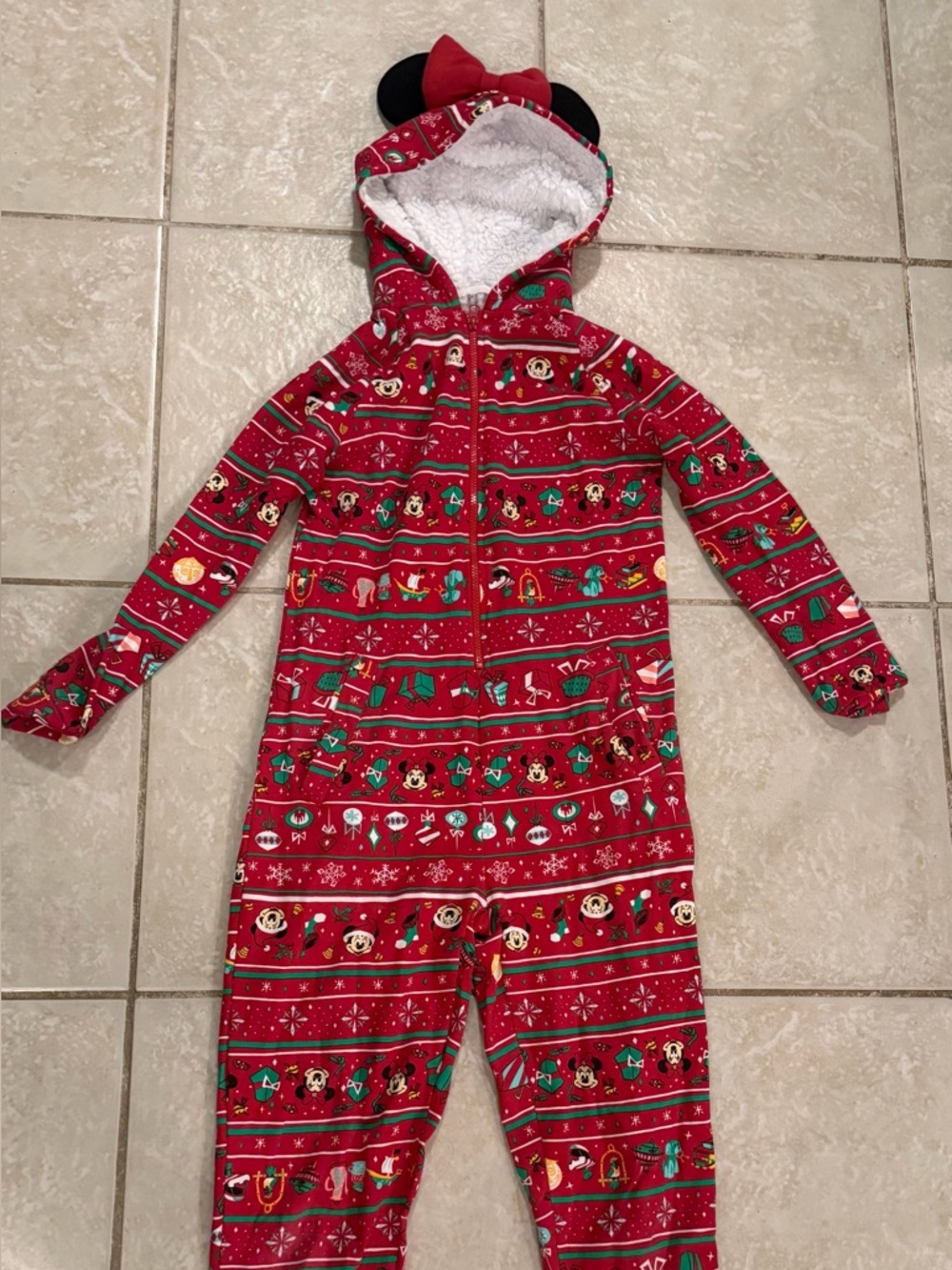 Disney parks women's holiday onesie pajamas 2020